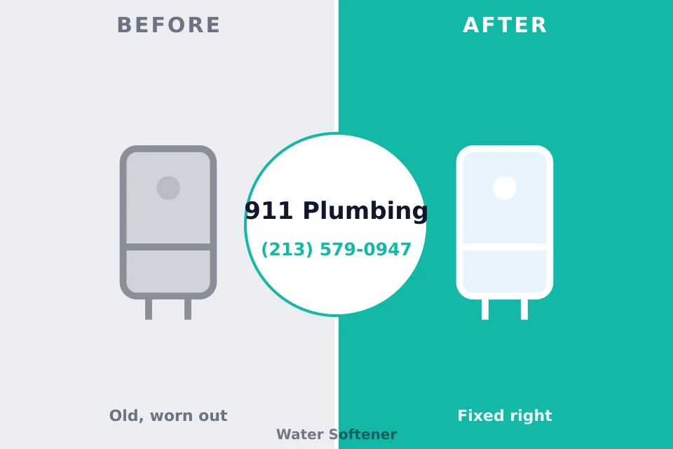 Before and after: plumbing repair North Utica, IL
